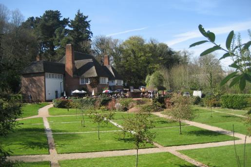 The Drum Inn garden, designed by Sir Edwin Lutyens