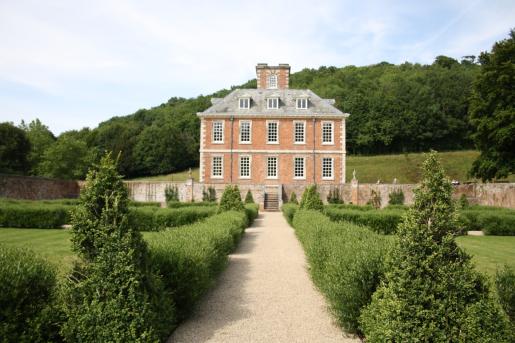 Stedcombe viewed from walled garden