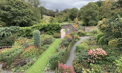 The Garden House - walled garden