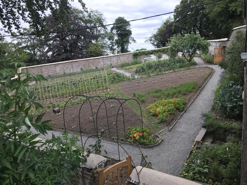 Victorian Walled Kitchen Garden FFCC Nethercott House