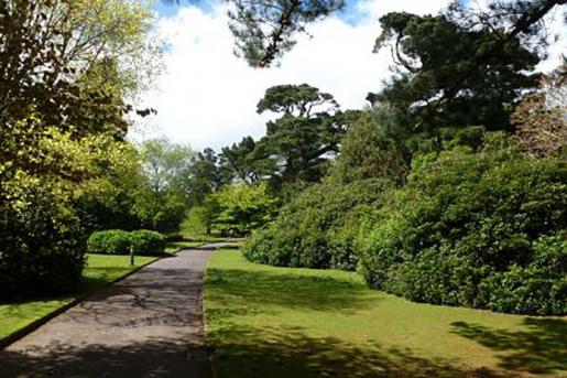 The drive to the original cottage orne