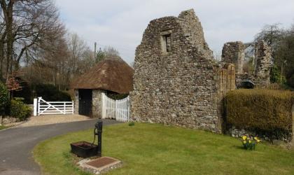 Ruined gatehouse